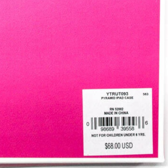 New Juicy Couture Textured Studded See Thru Case - Picture 3 of 5